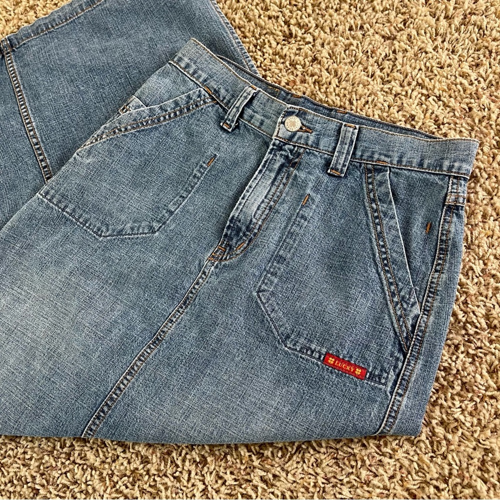 Vintage Lucky Brand Denim Skirt - Picture 2 of 5